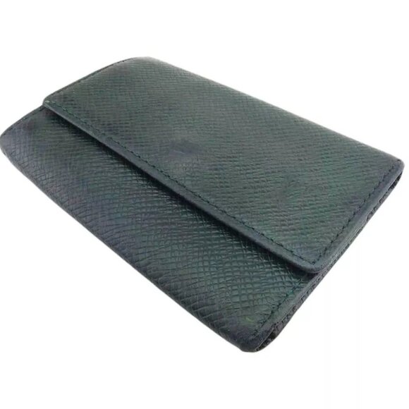 LOUIS VUITTON Key Case Taiga Epicea () Taiga Leather Authentic Used - Picture 6 of 10